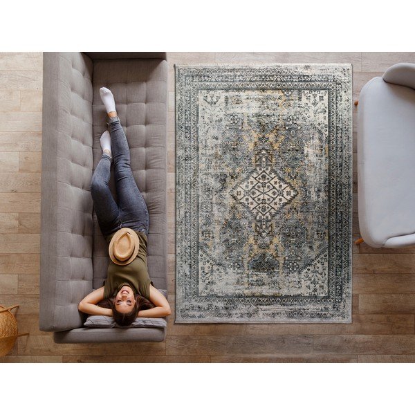 Sivi tepih Universal Alana Boho, 140 x 200 cm-image-1