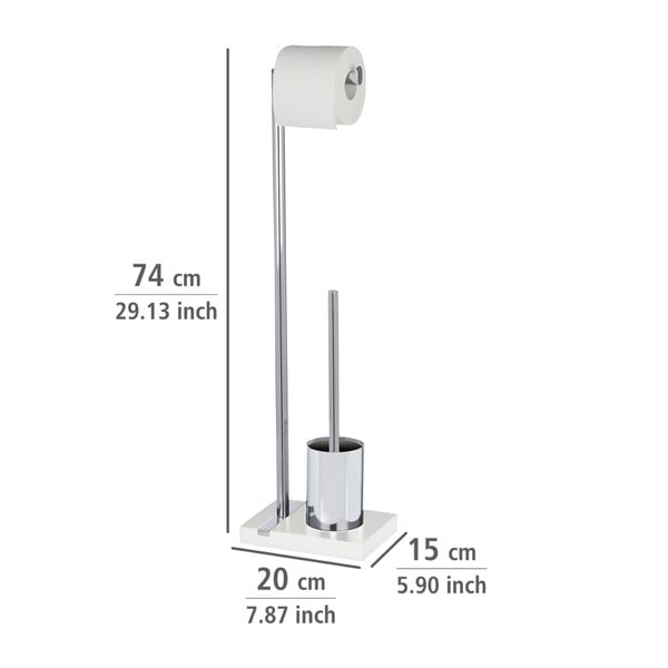 Toaletna četka s držačem za toaletni papir Wenko Noble-image-1