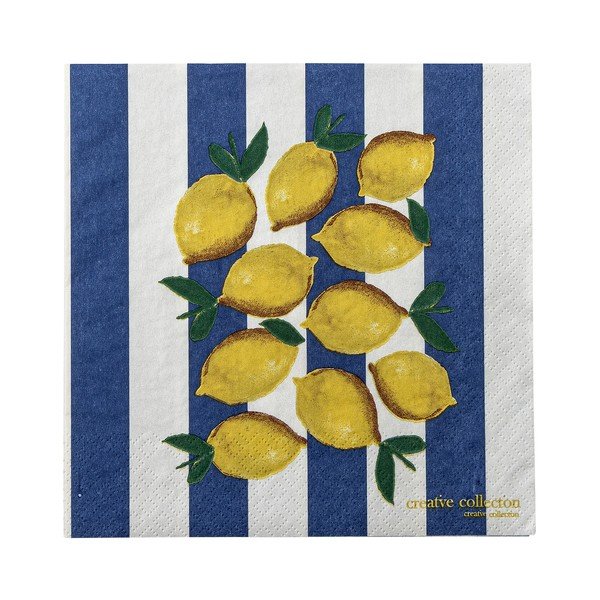 Papirnati ubrusi u setu 20 kom 33x33 cm Limone – Bloomingville-image-3
