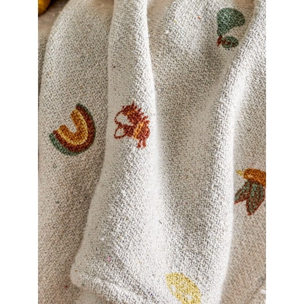 Bijela deka za bebe 80x100 cm Agnes – Bloomingville Mini-image-2