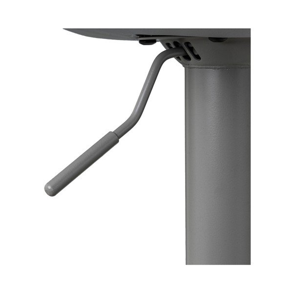 Sive barske stolice u setu podesive visine 2 kom od umjetne kože (visine sjedala 56,5 cm) – Casa Selección-image-3