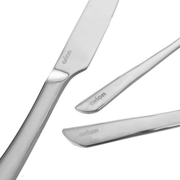 Pribor 24 kom od nehrđajućeg čelika u srebrnoj boji Shape – Orion-image-4