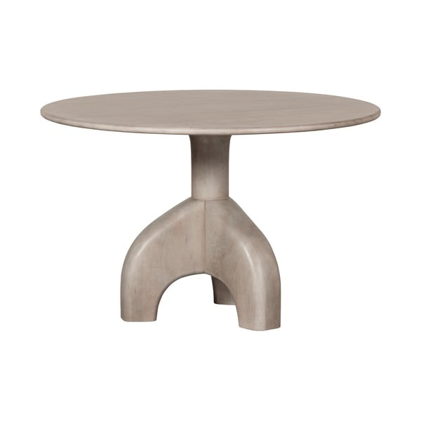 Okrugao blagovaonski stol od masivnog manga ø 120 cm Smooth – BePureHome-image-1