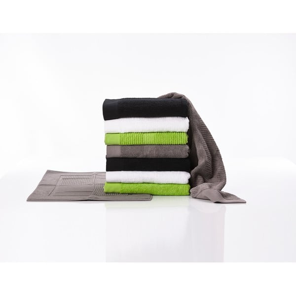 Crni ručnik Zone Classic, 50 x 100 cm-image-1