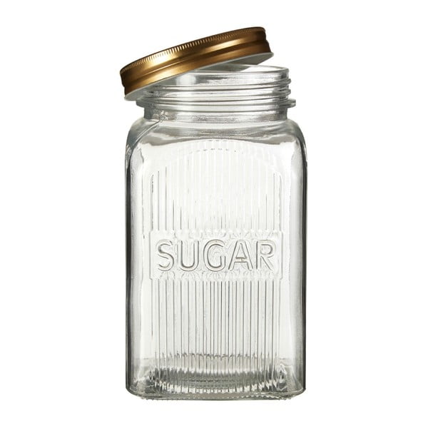 Set posudica za šećer, kavu i čaj s detaljem u zlatnoj boji Premier Housewares Embossed-image-1