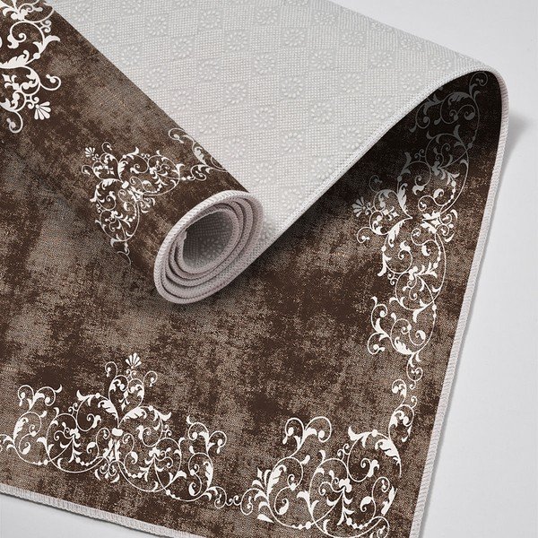 Smeđe kupaonske prostirke u setu 2 kom 60x100 cm – Foutastic-image-2