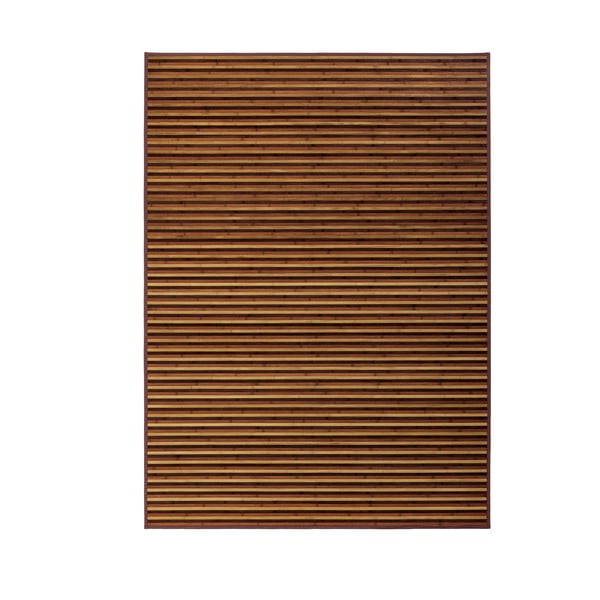 Senf žuti/smeđi tepih od bambusa 180x250 cm – Casa Selección