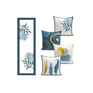 Set od 4 jastučnice i nadstolnjaka - Mila Home