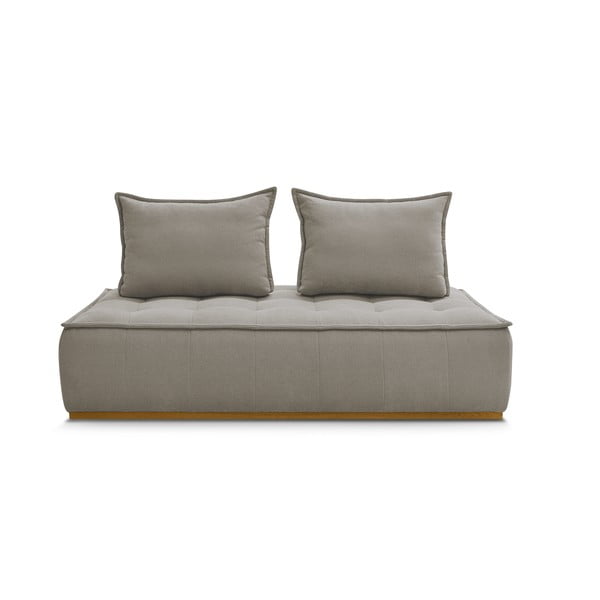 Smeđe-siva sofa od šenila 175 cm Elisa – Bobochic Paris