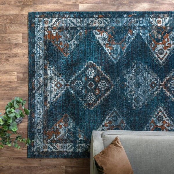 Plavi tepih 170x120 cm Zola - Asiatic Carpets-image-1