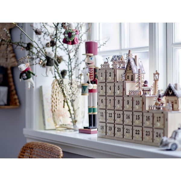 Drvene božićne figurice u setu 2 kom (visina 38 cm) Darren – Bloomingville-image-3