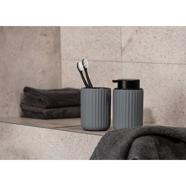 Sivi keramički dozator za sapun Wenko Belluno-image-2