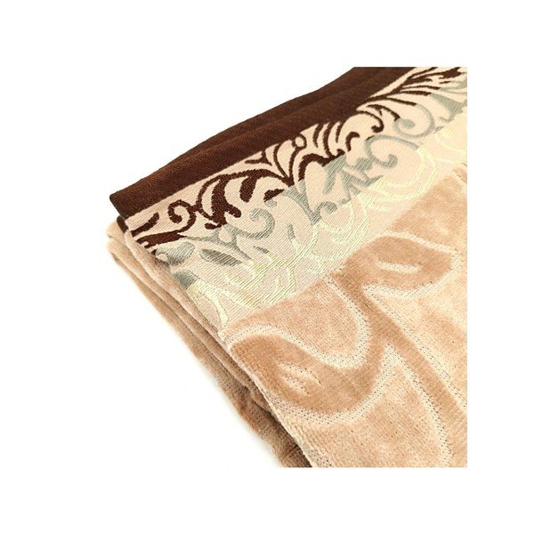 Smeđi pamučan ručnik 70x140 cm Skyline – JAHU collections-image-1