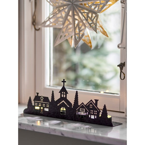 Metalni svijećnjak za svijeću lučicu/adventski Cielo – Bloomingville-image-1