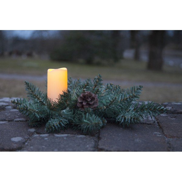 Bijelo-zeleni svjetlosni ukras s božićnim motivom Serene – Star Trading-image-2