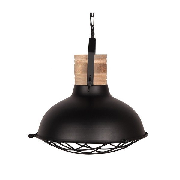 Crna stropna svjetiljka LABEL51 Mreža, ⌀ 52 cm-image-2