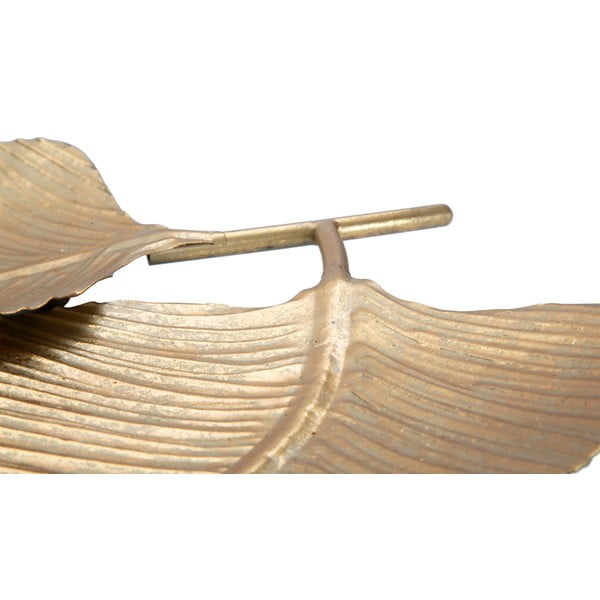 Metalni ukrasni pladanj Double Leaf - Mauro Ferretti-image-4