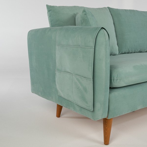Svijetlo plava sofa 215 cm Sofia – Balcab Home-image-4