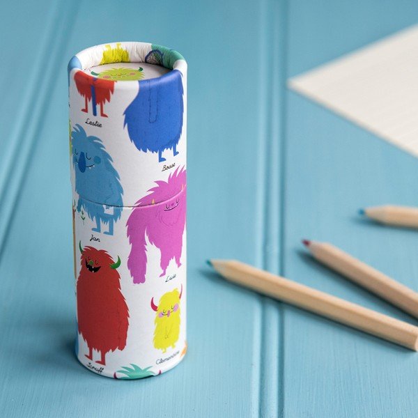 Set od 12 mini bojica Rex London Monsters Of The World-image-1