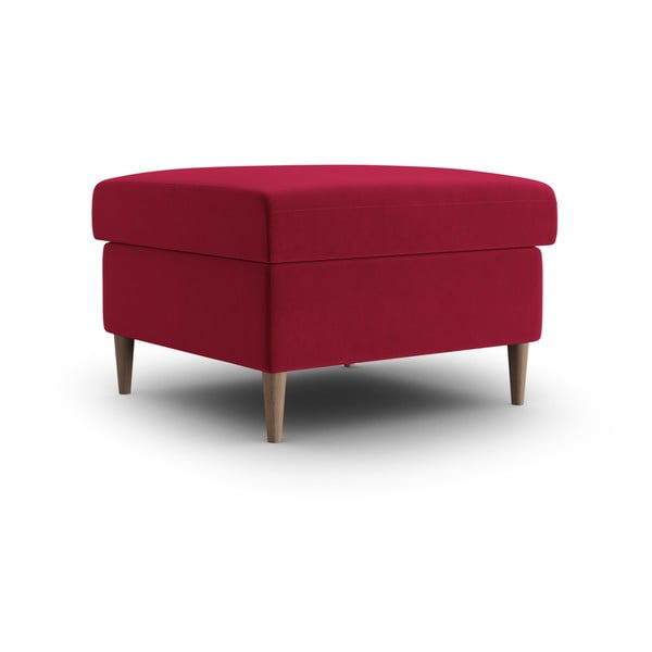 Crveni baršunast tabure Kyoto – Cosmopolitan Design-image-1