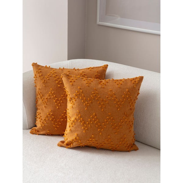 Ukrasne jastučnice u setu 2 kom 43x43 cm Tuffet – Mioli Decor-image-1