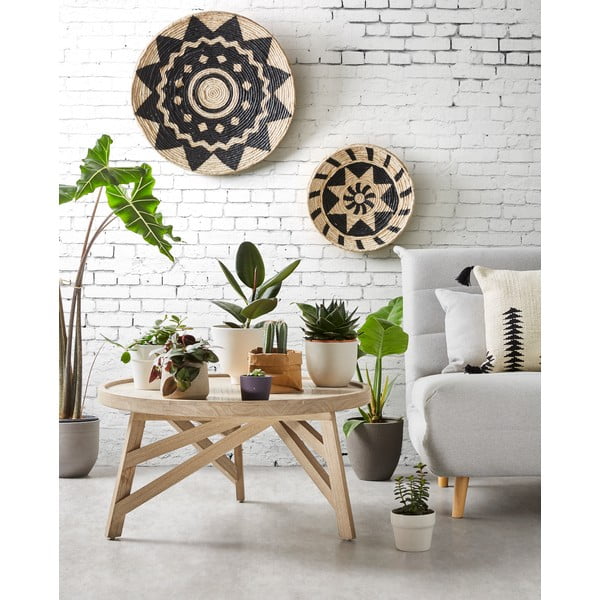 Stolić za kavu od mindi drveta Kave Home Thais, ø 80 cm-image-2