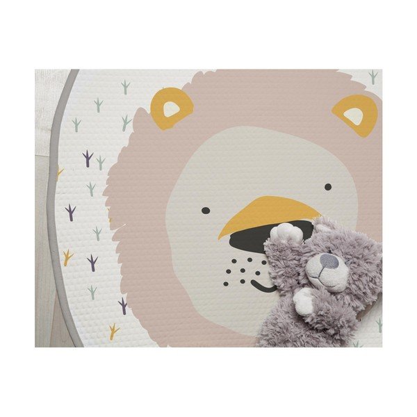 Dječji tepih Little Nice Things Lion, ⌀ 120 cm-image-1
