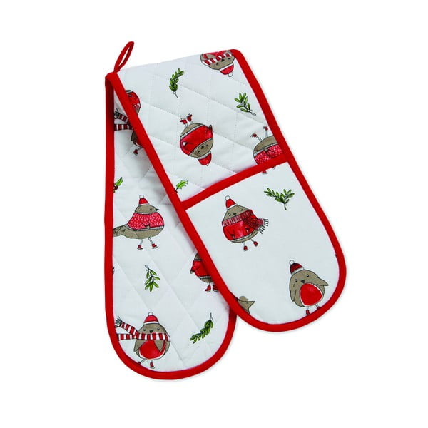 Kuhinjska rukavica s božićnim motivom Christmas Robins – Catherine Lansfield