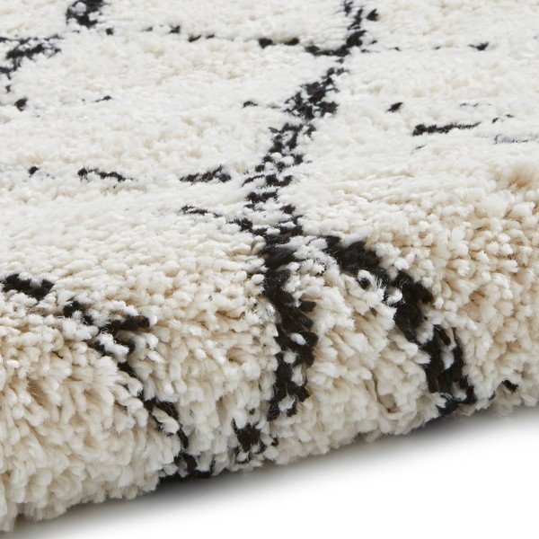Bijelo-crni tepih Think Rugs Boho Lami Black &amp; White, 160 x 230 cm-image-4
