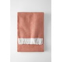Pokrivač boje terakota s pamukom Euromant Skyline, 140 x 180 cm
