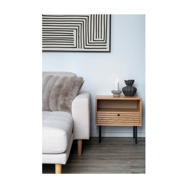 Ukrasni jastuk od umjetnog krzna 45x45 cm Galena – House Nordic-image-3