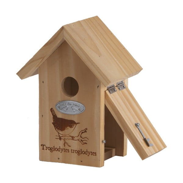 Esschert Design Troglodytes kućica za ptice od punog bora-image-3