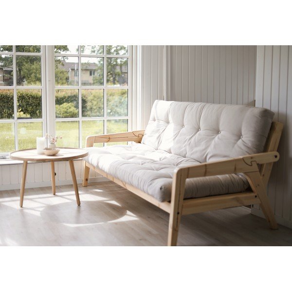 Promjenjiva sofa 204cm Karup Design Grab Natural Clear/Creamy-image-1