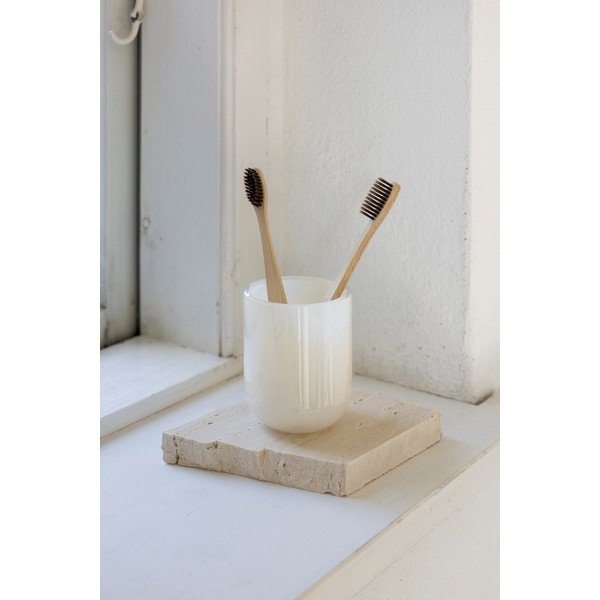 Krem staklena čaša za četkice za zube Opal – Mette Ditmer Denmark-image-4