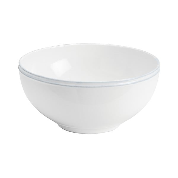 Bijela zemljana zdjela Costa Nova Friso, ⌀ 21 cm