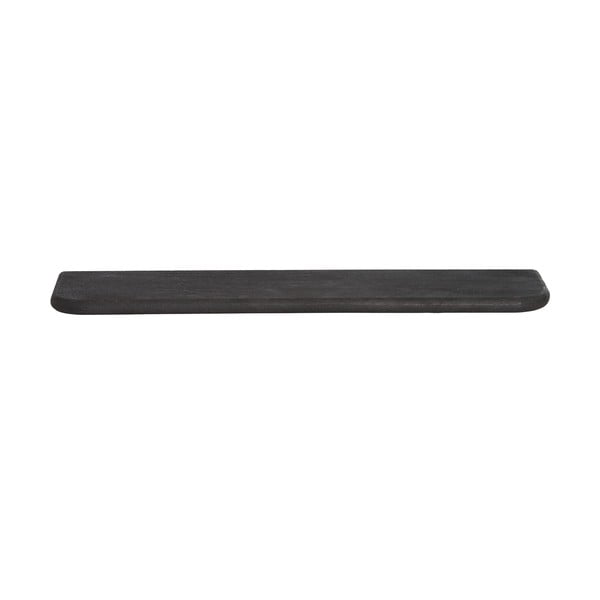 Crna polica od masivnog manga 88 cm Tarontu – Light & Living