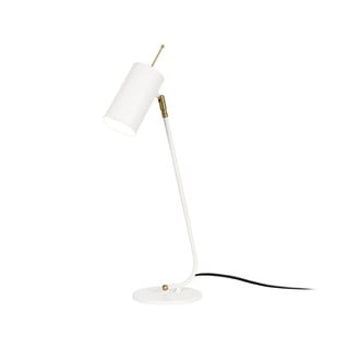 Bijela stolna lampa s metalnim sjenilom (visina 55 cm) Sivani – Opviq lights