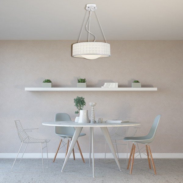 Bijela viseća lampa Homemania Decor Salvo-image-1