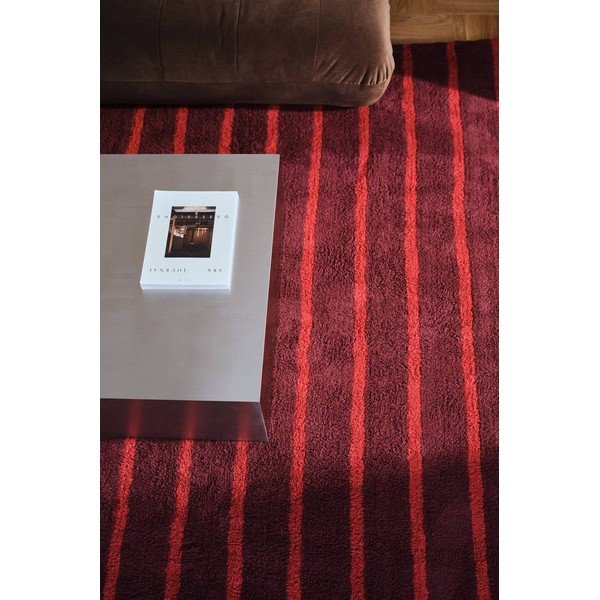 Crvena/bordo pamučna staza 80x250 cm Mika – Jotex-image-1
