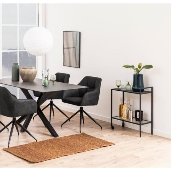 Crni stolić Actona Seaford-image-1