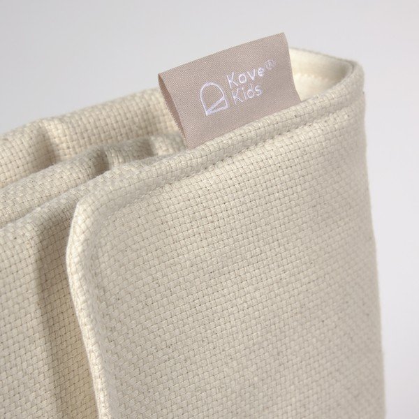 Bijela putna prostirka za presvlačenje od organskog pamuka Kave Home Jeila-image-3