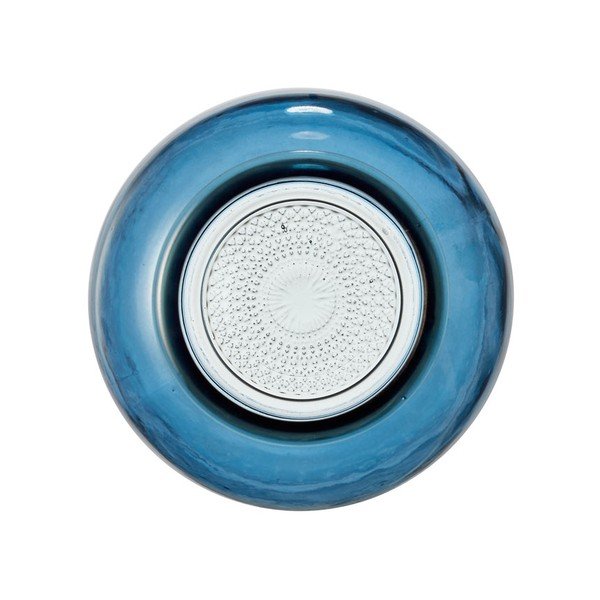 Bitz Kusintha plava staklena vaza, ø 14 cm-image-1