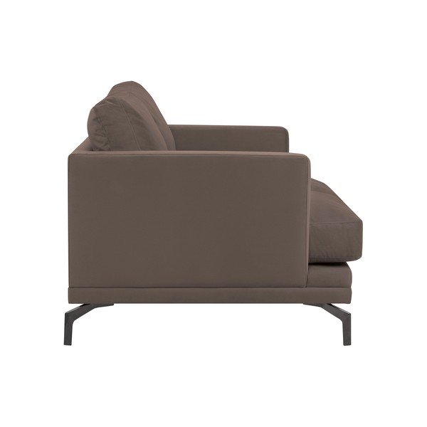 Smeđa sofa s bazom u crnoj boji Windsor &amp; Co Sofas Jupiter-image-2