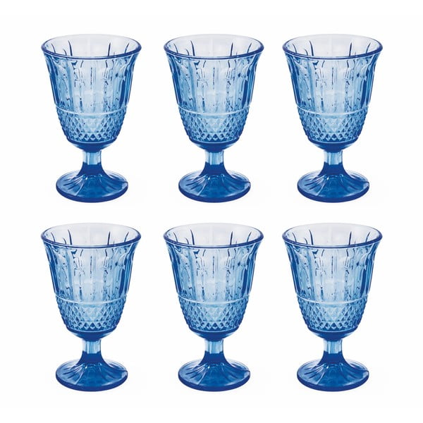 Set od 6 plavih šalica Villa d&#39;Este Elegance