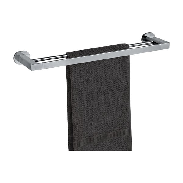 Samoljepljiv držač za ručnike od nehrđajućeg čelika u sjajno srebrnoj boji Maribor – Wenko-image-3