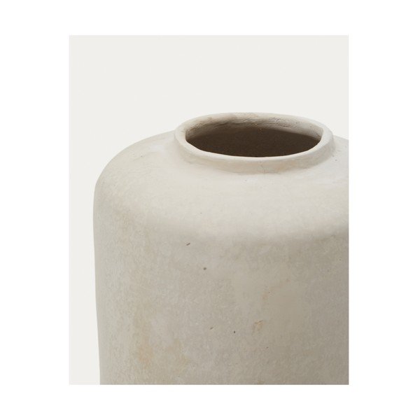 Krem visoka vaza od papier-mâché (visina 55 cm) Serina – Kave Home-image-3