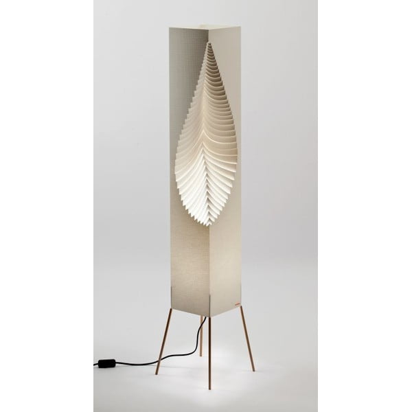 Svjetlosni objekt Moodoo dizajn list organske, visine 122 cm