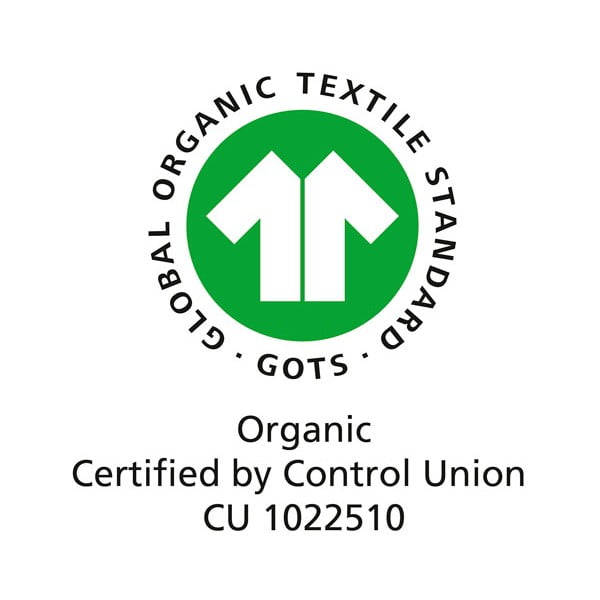 Bijela plahta s gumom od organskog pamuka 180x200 cm Calm – Södahl-image-3