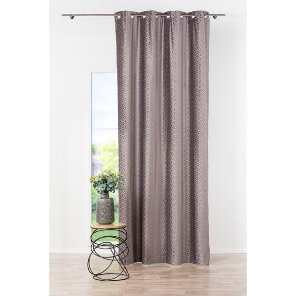 Smeđa zavjesa 140x260 cm Casal – Mendola Fabrics-image-3