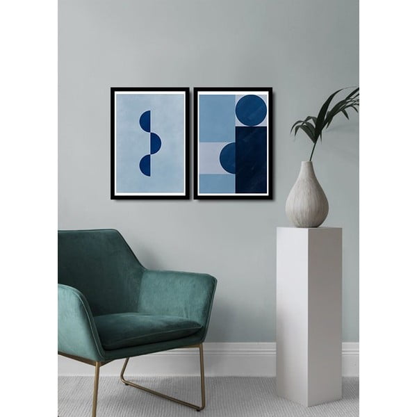 Slike u setu 2 kom 36x51 cm Shapes – Wallity-image-1